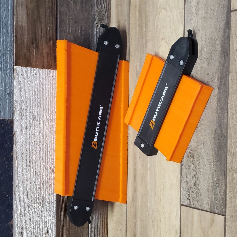 NWOT set of 2 Black and Orange Butecare Contour Gauge with Lock